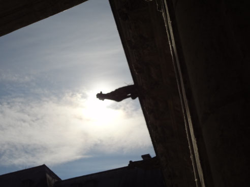 Ciel au dessus du château de Blois. Source Laure Trannoy.