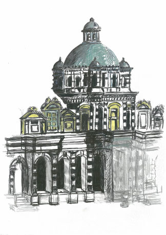Le pavillon central (Source : Jacques GRELE)