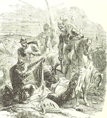 Henry identifie les morts. Image taken from:Title: 