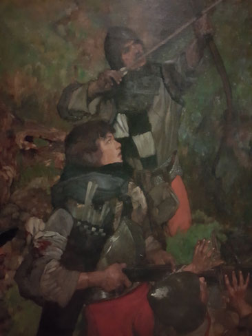 Archers par Frank Craig. Source Michel Hourdebaigt